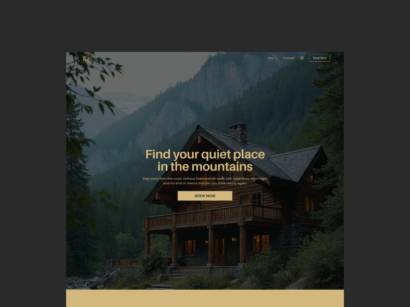 Cabin Retreat project preview